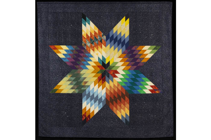 Star quilt. 