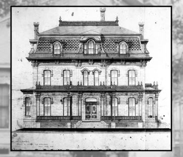 Architect's rendering of Ramsey House