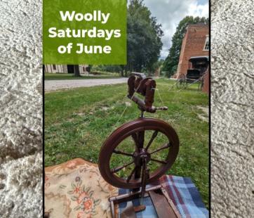 Woolly Saturdays of June Fiber to Yarn Historic Forestville