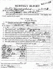 Carl John Alfred Hammerberg. Case No. 5148. Monthly Parole Report. March 20, 1923. --Gov't  Record(s)--Monthly Parole Report (gif)